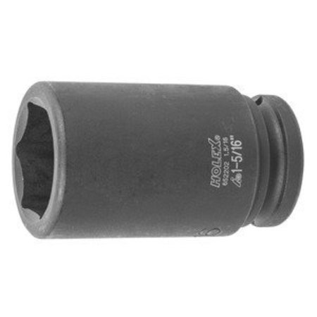 HOLEX Impact Socket, 3/4 inch Drive, 6 pt, Deep, 1.5/16 inch 652202 1.5/16